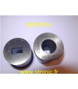 MATRICE RONDE A COLLERETTE 7.925   8.3 x 13.3  mm