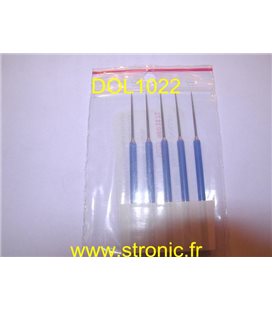 ELECTRODES ISOLEES 0.6 mm  x5